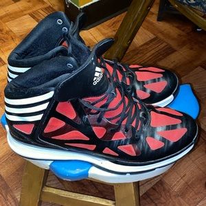 Used adidas basketball sneakers